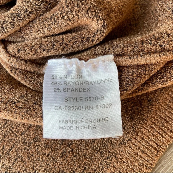 Vintage Tradition Leopard  Print Soft High Neck Sweater - Picture 10 of 15